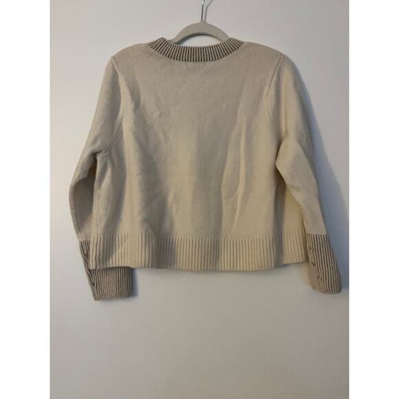 Summersalt The Coziest Cashmere Crew Cream Sz L - Picture 7 of 7